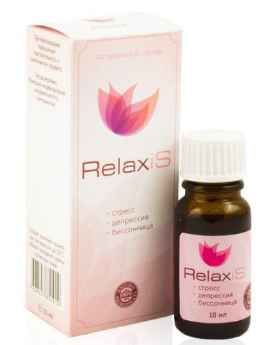 RelaxiS - Каплі для боротьби зі стресом, безсонням та депресією (РелаксиС)