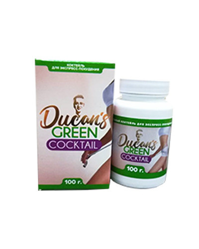 Ducan's Green Cocktail - Коктейль для экспресс-похудения (Дюканс Грин Коктейль)
