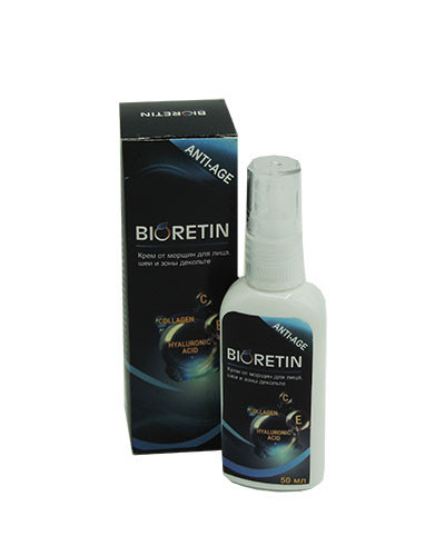 Bioretin - Крем від зморшок для обличчя, шиї зони декольте (Біоретин)