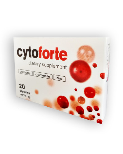 CytoForte - Капсулі від циститу (ЦитоФорте)