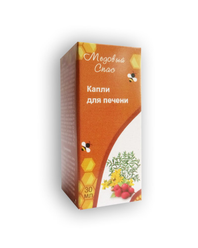 Медовий спас - Краплі для відновлення печінки