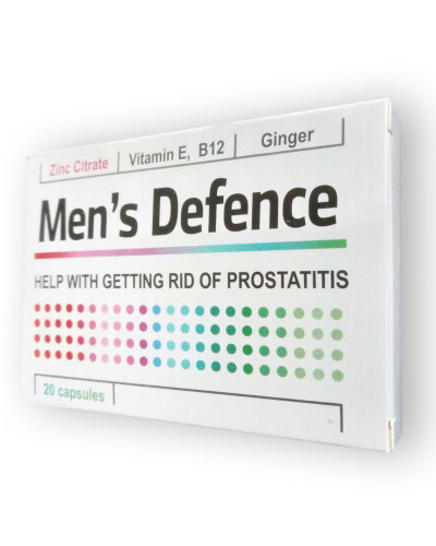 Men's Defence - Капсулі від простатиту (Менс Дефенс)