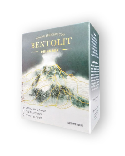 Bentolit - Розчинний напій для схуднення з вулканічною глиною (Бентоліт)