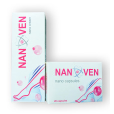 Nanoven – комплекс от варикоза – Крем + Капсули (Нановен)
