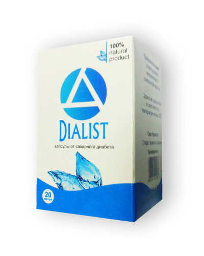 Dialist - Капсулі від діабету (Діаліст)