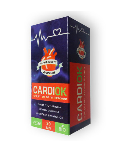 CardiOk - Краплі від гіпертонії (КардіОк)