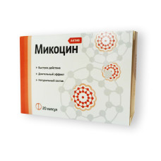 Микоцин – противогрибковое средство (капсулы)