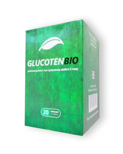 GlucotenBio - Капсулі від цукрового діабету (Глюкотен Біо)