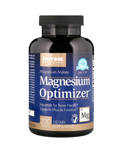 Оптимізатор Магнію, Magnesium Optimizer, Jarrow Formulas, 200 таблеток