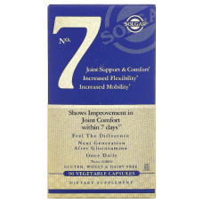 Комплекс Комфорт и Поддержка Суставов, No.7 Joint Support, Solgar, 90 гелевых капсул