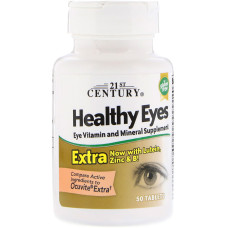 Комплекс для Здоровья Глаз, Healthy Eyes, 21st Century, 50 таблеток
