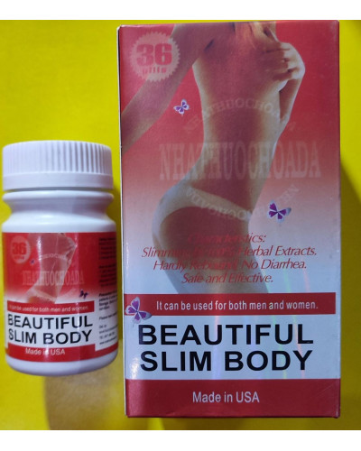 Бьютифул Слим Боди (Beautiful Slim Body) 36 капсул для похудения