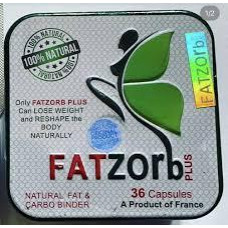 Фатзорб fatzorb plus 36 капсул для похудения