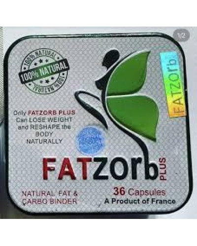 Фатзорб fatzorb plus 36 капсул для схуднення