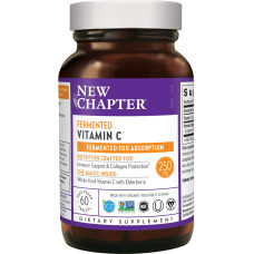 Ферментированный Витамин С, New Chapter Fermented Vitamin C, 60 таблеток