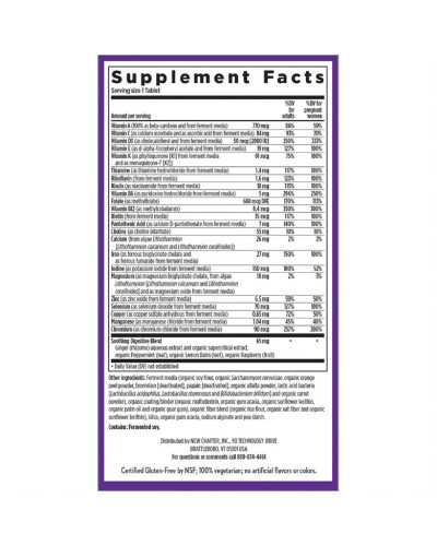 Щоденні Мультівітаміни для вагітних, One Daily Prenatal Multivitamin 35+, New Chapter, 30 таблеток