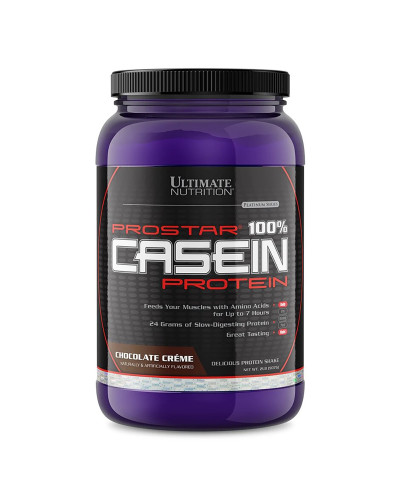 Сывороточный Казеин Протеин, Вкус Шоколадного Крема, Prostar, Ultimate Nutrition, 2 фунта (907 гр)