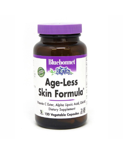 Омолаживающая формула для Кожи, AGE-LESS SKIN FORMULA, Bluebonnet Nutrition, 120 вегетарианских капсул