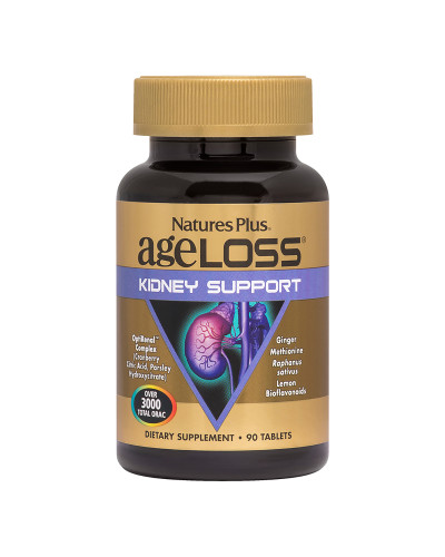 Комплекс для Підтримки Нирок, AgeLoss Kidney Support   Natures Plus, 90 Таблеток