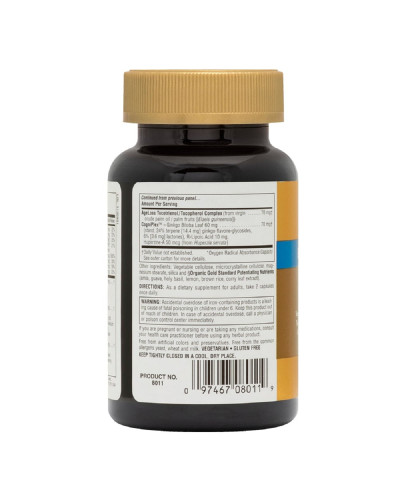 Комплекс Для Поддержки Мозга, AgeLoss Brain Support, Natures Plus, 60 капсул Комплекс Для Поддержки Мозга, AgeLoss Brain Support, Natures Plus, 60 капсул