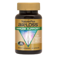 Поддержка Иммунитета, AgeLoss Immune Support, Natures Plus,  90 капсул