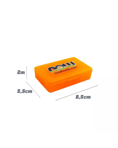 Органайзер для таблеток, таблетниця, Pocket Pack Vitamin Case Small, Now Foods, 6 секцій