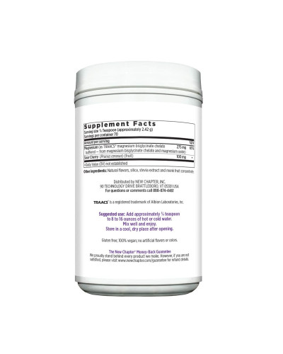 Магнієвий порошок для жінок, лимонно-малиновий смак, Women's Magnesium Powder, New Chapter, 169,5 гр