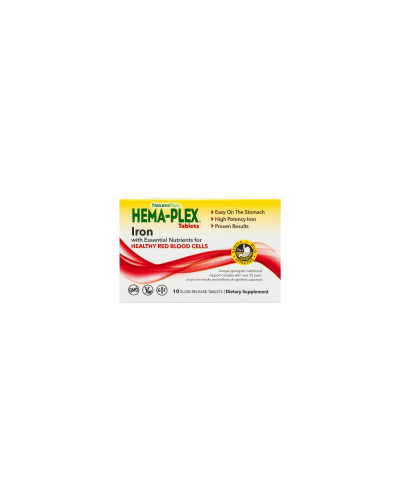 Комплекс Для Підтримки Оптимального Здоров'я Крові, Natures Plus, Hema-Plex, 6 упаковок по 10 Вегетаріанських Пігулок Довготривалого Вивільнення Комплекс Для Підтримки Оптимального Здоров'я Крові, Natures Plus, Hema-Plex, 6 упаковок по 10 Вегетаріанських Пігулок Довготривалого Вивільнення
