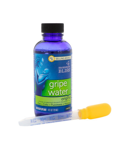 Детская Водичка от Коликов, Дневная, Gripe Water, Mommy's Bliss, 120 мл