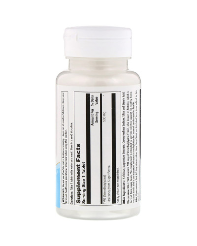 Триметилглицин, TMG (ТМГ), 500 мг, KAL, 500 mg, 120 таблеток