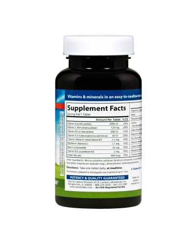 Комплекс Основних Вітамінів та Мінералів, Mini-Multi Essential Vitamins & Minerals, Carlson, 90 міні таблеток Комплекс Основних Вітамінів та Мінералів, Mini-Multi Essential Vitamins & Minerals, Carlson, 90 міні таблеток