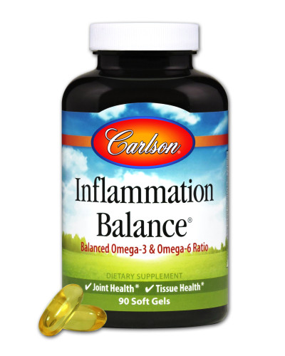 Протизапальний Комплекс, Inflammation Balance, Carlson, 90 желатинових капсул