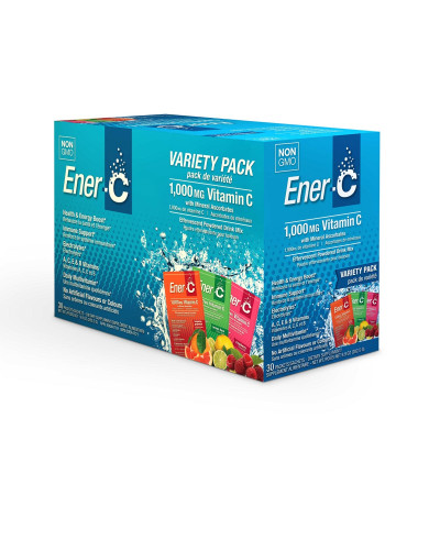 Витаминный напиток для повышения иммунитета, ассорти, Vitamin C, Ener-C, 1 пакетик