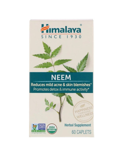 Им, Neem, Himalaya, 60 каплет Им, Neem, Himalaya, 60 каплет