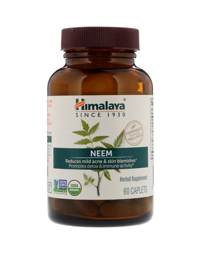 Им, Neem, Himalaya, 60 каплет