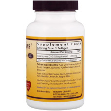 Коэнзим Q10, Kaneka (COQ10), Healthy Origins, 200 мг, 60 желатиновых капсул
