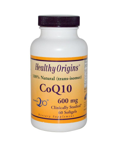 Коэнзим Q10 600мг, Healthy Origins, 60 желатиновых капсул