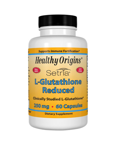 L-Глутатион 250мг, Setria, Healthy Origins, 60 капсул