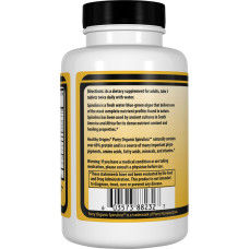 Органическая Спирулина, Organic Spirulina, Healthy Origins, 500 мг, 360 таблеток