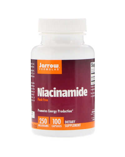 Нiацинамiд (В3) 250 мг, Jarrow Formulas, 100 капсул