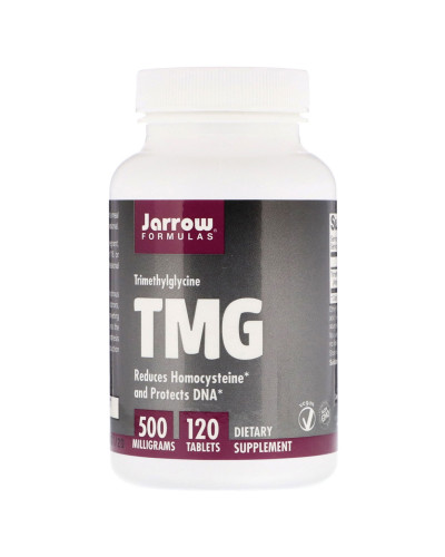 Триметилгліцин, TMG (ТМГ), 500 мг, Jarrow Formulas, 120 таблеток Триметилгліцин, TMG (ТМГ), 500 мг, Jarrow Formulas, 120 таблеток