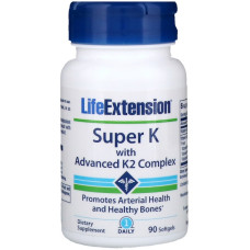Витамин K с улучшенным К2-комплексом, Super K with Advanced K2 Complex, 90 капсул
