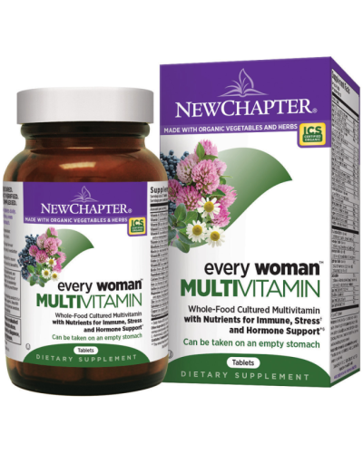 Мультивітаміни для Жінок, Every Woman, New Chapter, 48 таблеток Мультивітаміни для Жінок, Every Woman, New Chapter, 48 таблеток