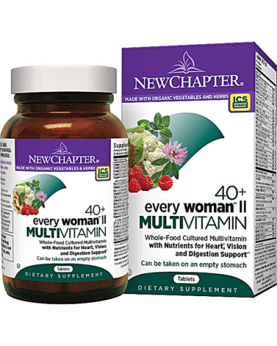 Ежедневные Мультивитамины для Женщин II 40+, Every Woman, New Chapter, 48 таблеток