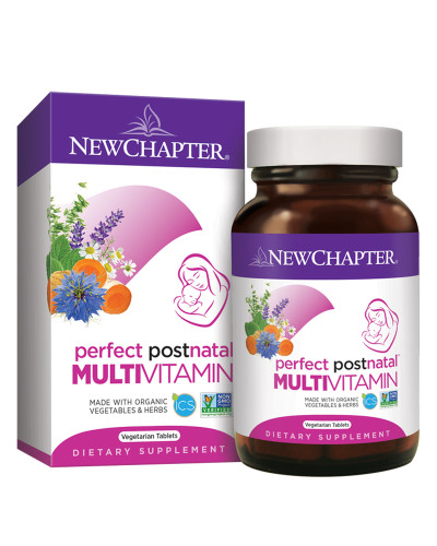 Мультивитамины для Женщин в Послеродовой Период, Perfect Postnatal, New Chapter, 48 таблеток