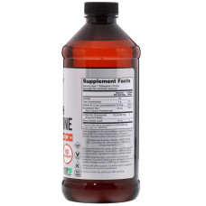 УЦЕНКА L-Карнитин Жидкий с Цитрусовым Вкусом, L-Carnitine, Now Foods, 3000 мг, 473 мл (вмятина)