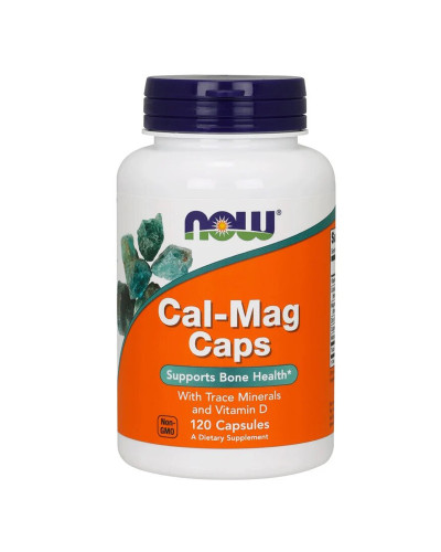 Кальцій і Магній, Cal-Mag, Now Foods, 120 капсул