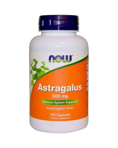 Астрагал, Astragalus, Now Foods, 500 мг, 100 капсул
