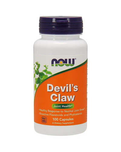 Коготь Дьявола (Гарпагофитум), Now Foods, Devil's Claw, 100 капсул