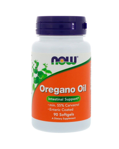 Масло Орегано, Oregano Oil, Now Foods, 90 гелевых капсул